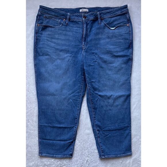 NWT Madewell Plus Stovepipe Jeans in Euclid Wash, Size 28W - Picture 12 of 16